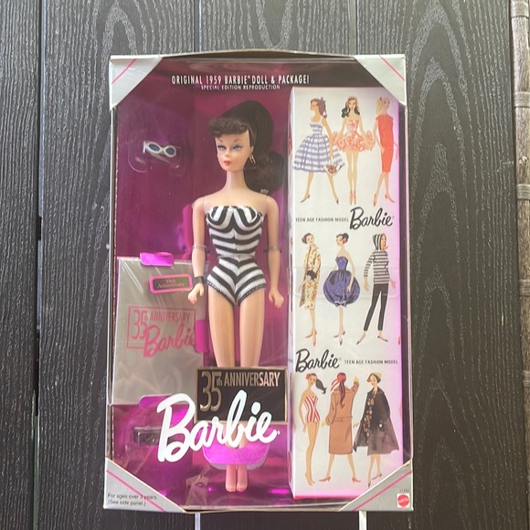 Barbie Other - - - - Vintage NRFB ~ 35th Anniversary- 1959 Reproduction